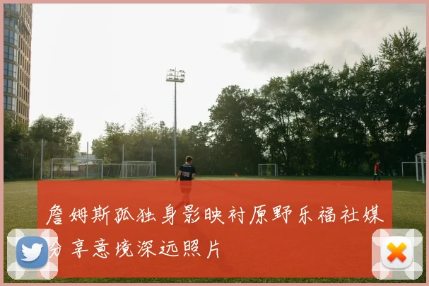 詹姆斯孤独身影映衬原野乐福社媒分享意境深远照片